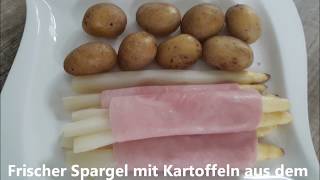 Frischer Spargel mit Kartoffeln aus dem Ofenmeister [upl. by Bambi]