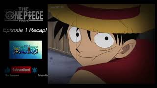 one piece episode 1 recap [upl. by Haianeb]