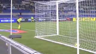 Tutti i Gol della Lazio nel campionato di Serie A Stagione 20122013 commento Guido De Angelis [upl. by Nyasuh]