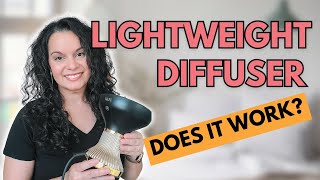 Diffon Supreme Ionic XL  Curly Hair Diffuser Review [upl. by Nimzay848]