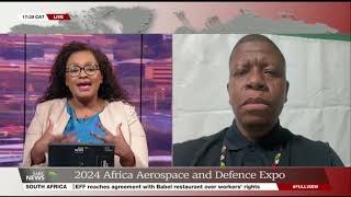 2024 Africa Aerospace and Defence Expo Kholisile Khumalo [upl. by Refinney480]