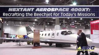 AeroTV Nextant Aerospace 400XT  Recrafting The Beechjet For Todays Missions [upl. by Christie]