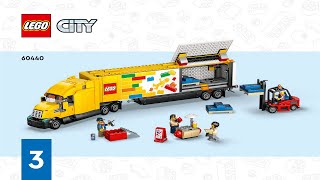 LEGO instructions  City  60440  Yellow Delivery Truck Book 3 [upl. by Mert899]