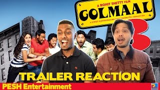 Golmaal 3 Trailer Reaction amp Review  Ajay Devgn  PESH Entertainment [upl. by Ellenuahs]