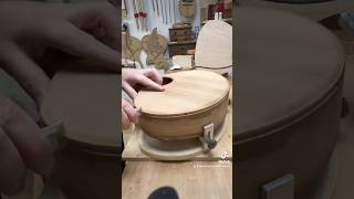 Celtic Mandola build part 24  routing for bindings luthier mandola woodworking [upl. by Biancha]