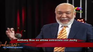 Mira lo que dijo Anthony Ríos sobre la muerte en su última entrevista [upl. by Sidonia]