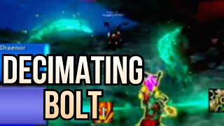 DECIMATING BOLT DOES A TON OF DAMAGE [upl. by Dermott]