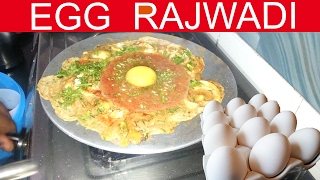 Egg Rajwadi with TADKAA  Full EGG Recipe  Indian Street Food [upl. by Hillel]