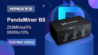 Apexto Panda Miner B8 Mining Tutorial [upl. by Pulsifer635]