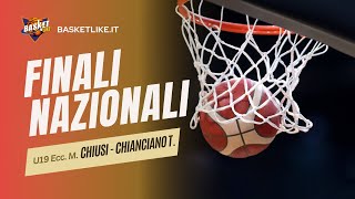 Finale Nazionale U19 Ecc M Allianz Derthona Basket  CAB Stamura Basket Ancona [upl. by Allenotna]