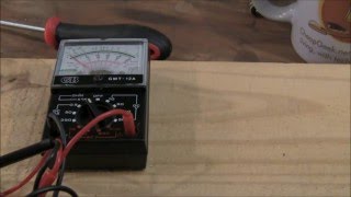 How I fixed my 148 Thrift Store Analog Multimeter [upl. by Leunamme]