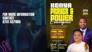 Kenya Prayer and Power Convergence 2024  Happening on 27th Sept 2024 at RGC Buruburu [upl. by Bord]