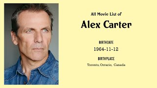 Alex Carter Movies list Alex Carter Filmography of Alex Carter [upl. by Madox365]