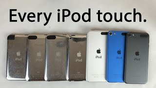 Reviewing Every iPod touch RIP iPod [upl. by Ainiger107]