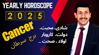 Cancer yearly horoscope 2025  Cancer prediction new year [upl. by Dnarud]