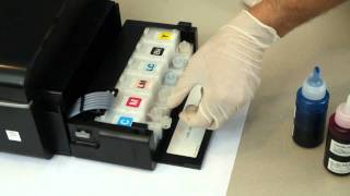 Обзор  тест принтера Epson L800 и Epson L805 [upl. by Cad30]