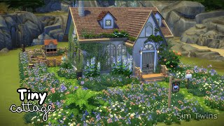 Tiny Cottage  Sims 4 Speed Build [upl. by Nomla]