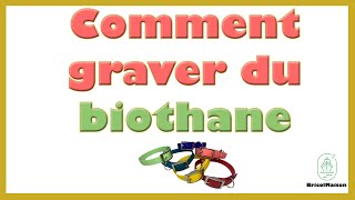 Comment graver du biothane [upl. by Ilrebmik986]