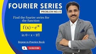 FOURIER SERIES SOLVED PROBLEM 2 LECTURE 10 TIKLESACADEMY [upl. by Cristen]