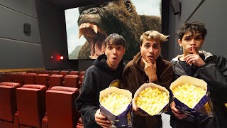 SNEAKING Into A Movie Theater for 24 HOURS [upl. by Netsruk]