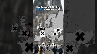 Has Sam and Colby ever filmed in your country samandcolbyfam world europe [upl. by Michey225]