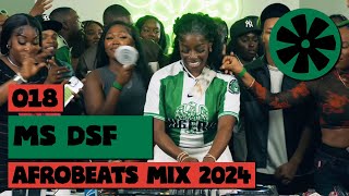 018 CULTUR FM 2024 Live Afrobeats Mix by MS DSF [upl. by Ydennek]