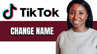 HOW TO CHANGE NAME ON TIKTOK [upl. by Larochelle580]