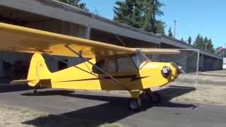 34 size Piper Cub Ultralight Airplane [upl. by Nort]