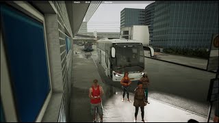 Fernbus Simulator  Nurnberg to Munich  Gameplay [upl. by Arytas66]