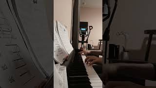 Practicing Native Faith Part One piano pianomusic touhou touhouproject music arrangement [upl. by Jemimah682]