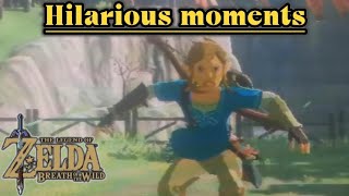 Zelda Botw The Funniest Moments [upl. by Tolmach816]