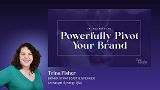 Brand Strategist Trina Fisher  Event Speaker  Archangel Synergy Q amp A [upl. by Vivienne]