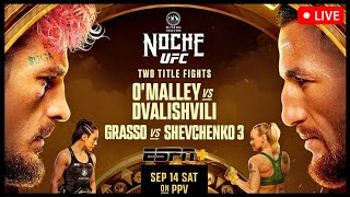 UFC 306 OMalley vs Dvalishvili  LIVE STREAM  MMA Fight Companion  PRELIMS amp MAIN CARD  Sphere [upl. by Zennas588]