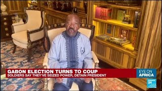 Gabon elections turn to coup President Ali Bongo detained by military • FRANCE 24 English [upl. by Assilev]