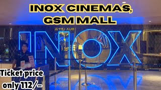 Inox cinemas GSM Mall Madinaguda Hyderabad  theatre vlogs multiplex cinema in hyderabad ntr [upl. by Rehtaeh499]