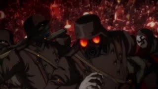 The Fall of Millennium  Hellsing Ultimate Dub [upl. by Ynaffad]