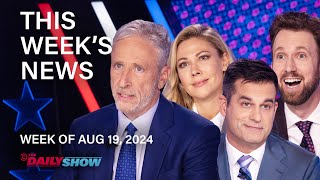 Jon Stewart amp The Daily Show News Team Cover the 2024 DNC  The Daily Show [upl. by Ielerol730]