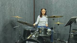 The Beatles  Come Together Scary Pockets Version Drum Cover by Anastasia Voevoda 110423 [upl. by Ing]