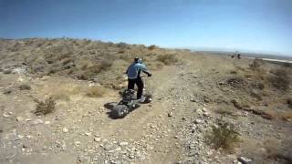 American Made Off Road All Terrain Standon OHV Gas Scooter [upl. by Medwin6]