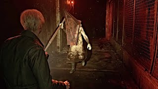 SILENT HILL 2 REMAKE  PYRAMID HEAD All Encounters amp BOSS Fights 4K60fps [upl. by Sitrik]