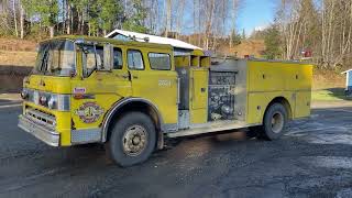 1982 Ford 8000 Fire Engine [upl. by Rosenberg]