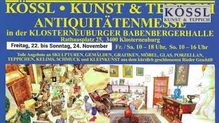 Kössl Kunst und Teppich Klosterneuburg Babenbergerhalle 22 bis 24 November [upl. by Rengaw970]