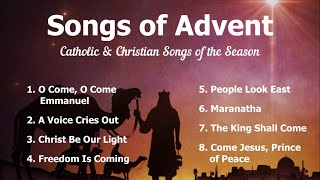 Songs of Advent  8 Christian amp Catholic Advent Hymns amp Songs  Choir w Lyrics  Sunday 7pm Choir [upl. by Tine]