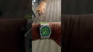 Audemars Piguet Royal Oak Offshore Diver “Lime Green” 15710STOOA038CA01 audemarspiguet [upl. by Lothaire]