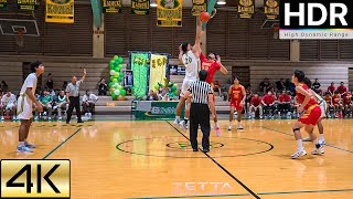 Kaimuki vs Roosevelt  Senior Night  Hawaii High School Basketball  4K HDR basketball 4khdr [upl. by Maynord]