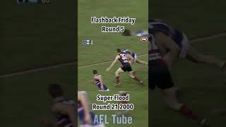 This week’s flashback is the SuperFlood game between Essendon and the Bulldogs in 2000 afl [upl. by Griggs]