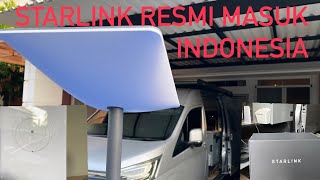 Starlink Indonesia internet untuk campervan 700rb sd 1 jt an bln [upl. by Alexia]