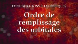 103 Ordre de remplissage des orbitales [upl. by Townsend425]