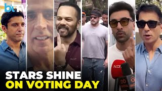 StarStudded Maharashtra Polls Bollywood Votes For Democracy [upl. by Maidel]