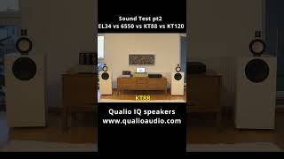 6550 vs KT88 vs EL34 vs KT120  Sound Test 3 [upl. by Lesser]